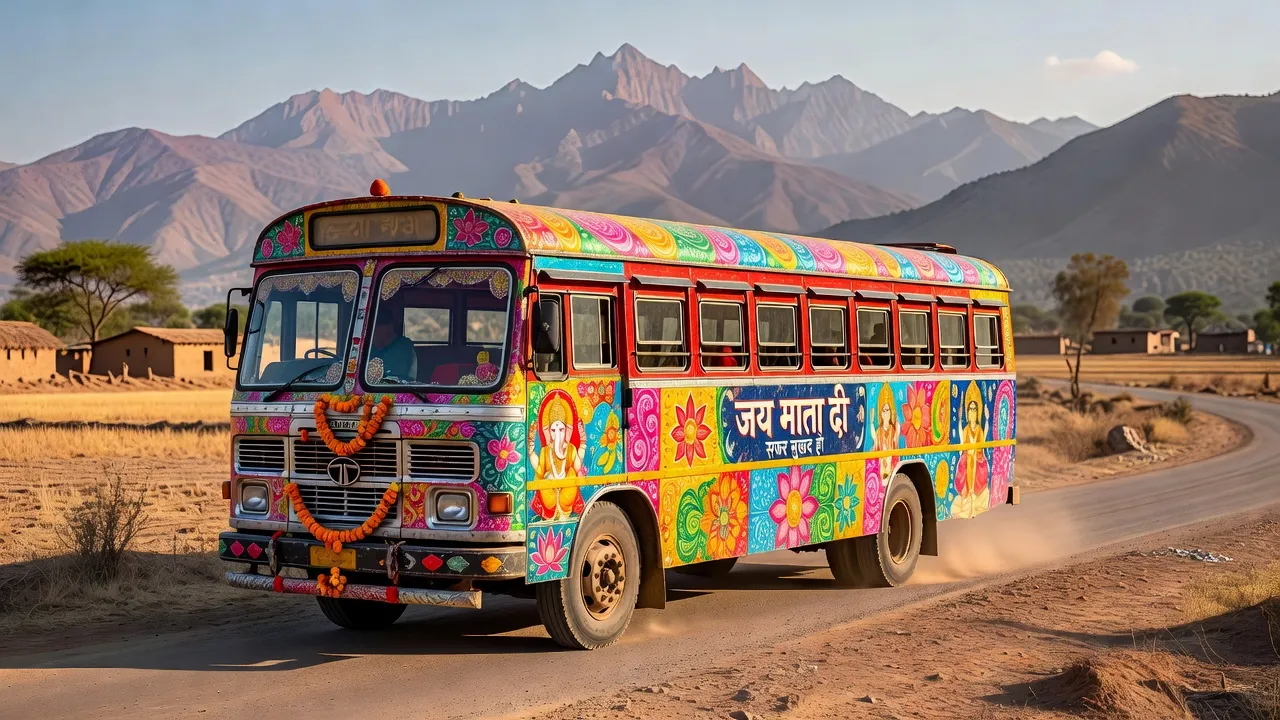 Les bus en Inde, comment ca marche ?